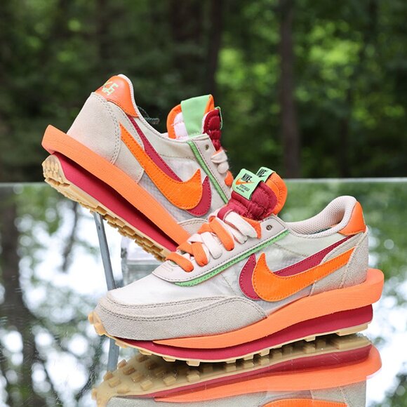 Nike LDWaffle Sacai CLOT Kiss of Death - Picture 2 of 14